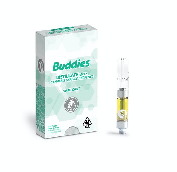 Buddies Brand - Sunset District - CDT Distillate Vape Cart 1g