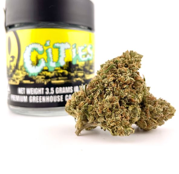PRE-ORDER ONLY 1/8 Wap (25.7%/Sativa) - Cities