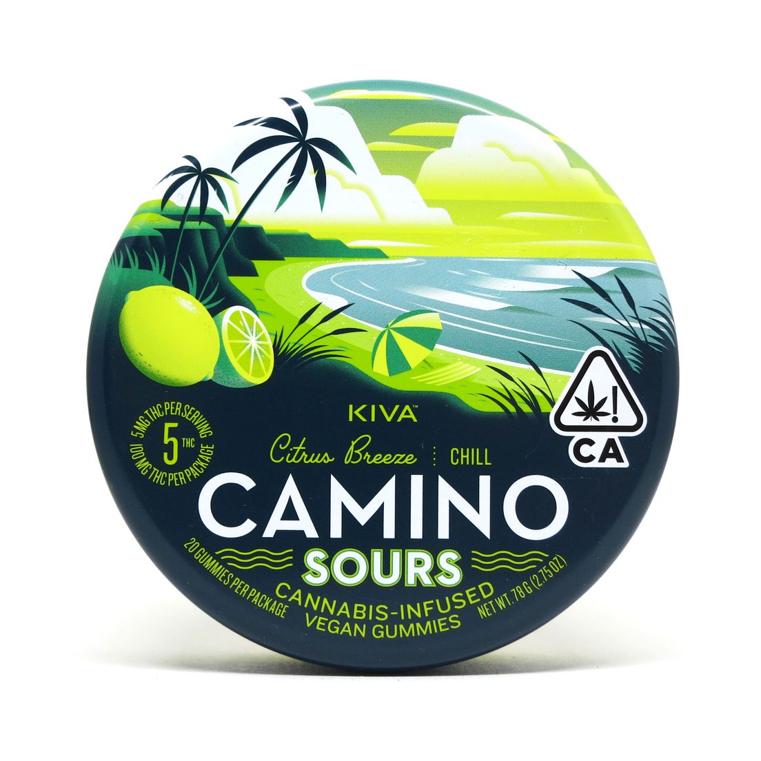 Camino 100mg Vegan Sours CITRUS BREEZE