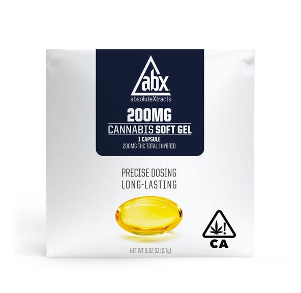 [ABX] THC Soft Gels - 200mg 1ct - Refresh (H)