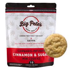 Big Pete's - Cinnamon & Sugar - 100mg 10pk Cookies