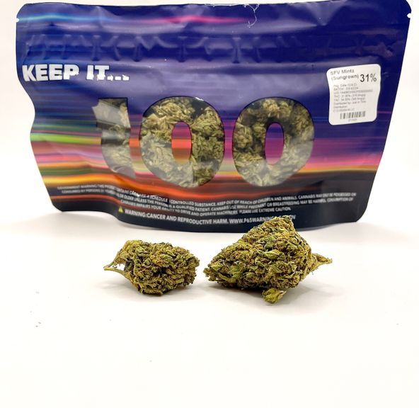 *Deal! $79 1 oz. SFV Mintz (31%/Hybrid - Indica Dominant) - Keep it 100