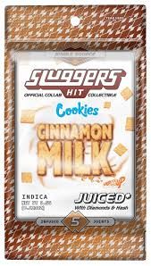 Sluggers Hit- x Cookies Cinnamon Milk Infused 5PK Prerolls 3.5g (I)