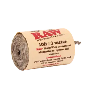 RAW Hemp Wick, 10ft