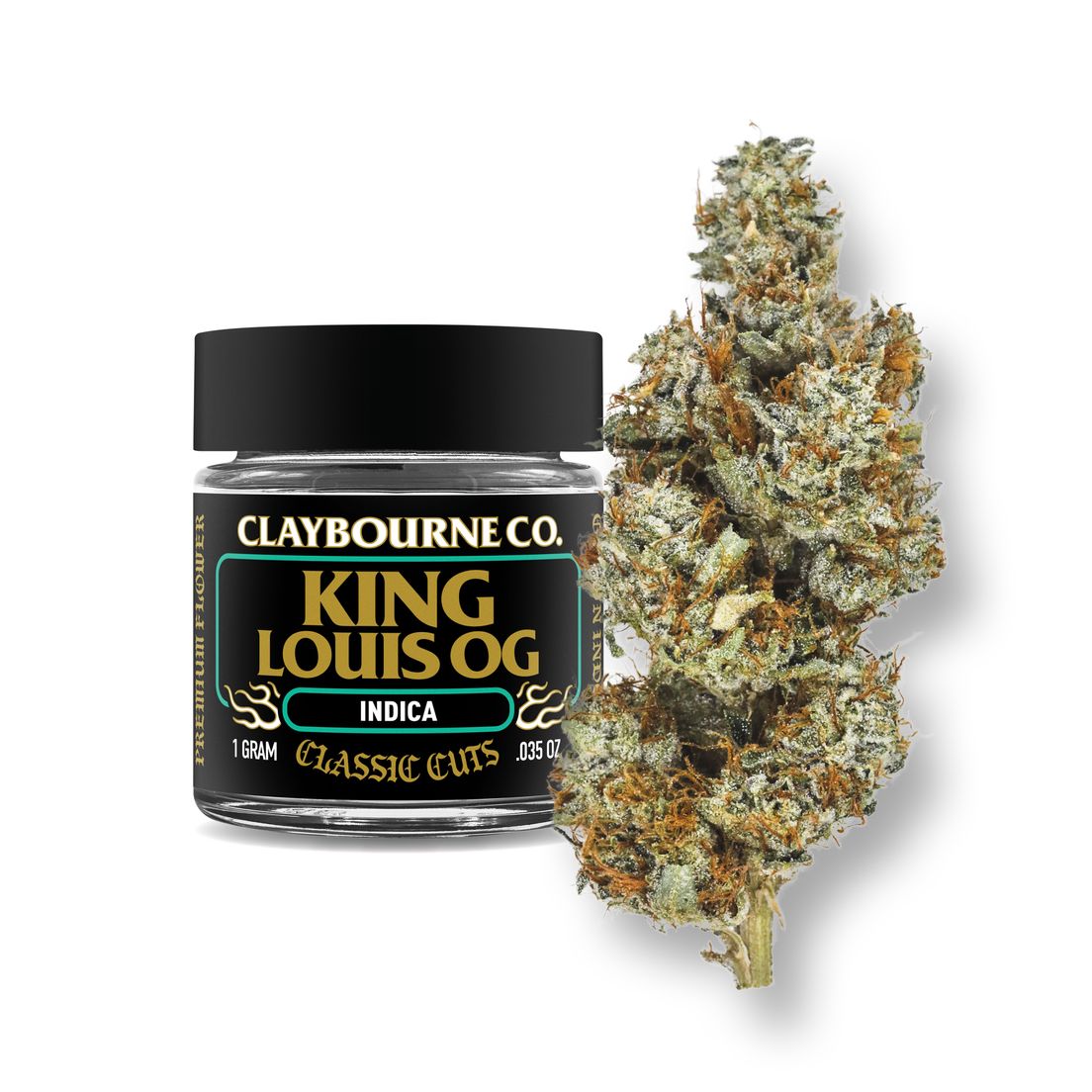 Claybourne | Flower | 1g | King Louis OG