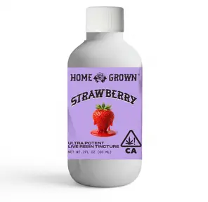 Home Grown | Tincture | 2oz | Live Resin | Platinum Jack | Strawberry