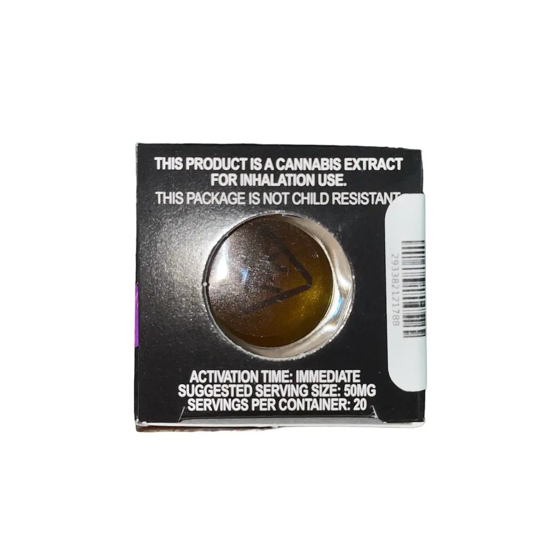 1. Speedy Weedy 1g THC Live Resin Sauce - Bubba Zkittlez (I) *MFG 03/25/22*