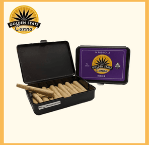 - Golden State Canna - Grape Cherry Runtz | 14pk Prerolls | 7g | THC 21%