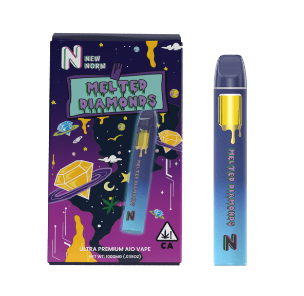 New Normal | AIO Vape | 1g | Melted Diamonds | Headband