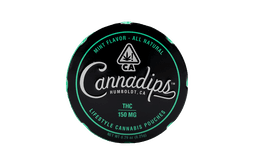 Cannadips- Daily Driver 150mg THC- Natural Mint