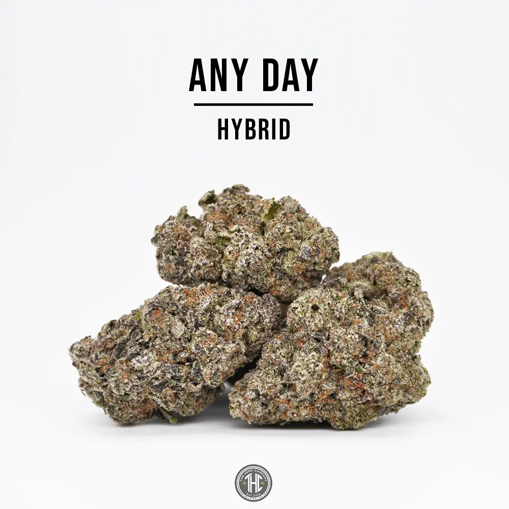 THCa Hemp Flower, Any Day