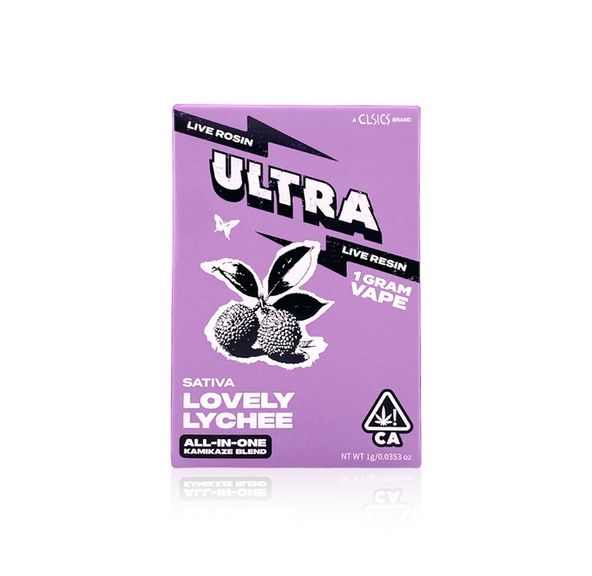 Ultra- Lovely Lychee Kamikaze Blend Live Rosin/ Live Resin AIO (S)