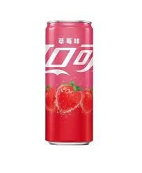 COCA-COLA STRAWBERRY SODA 11.6OZ (CHINA)