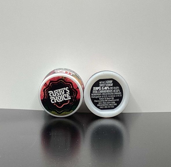 Custys Choice - 1g Live Rosin - Sweet Venom