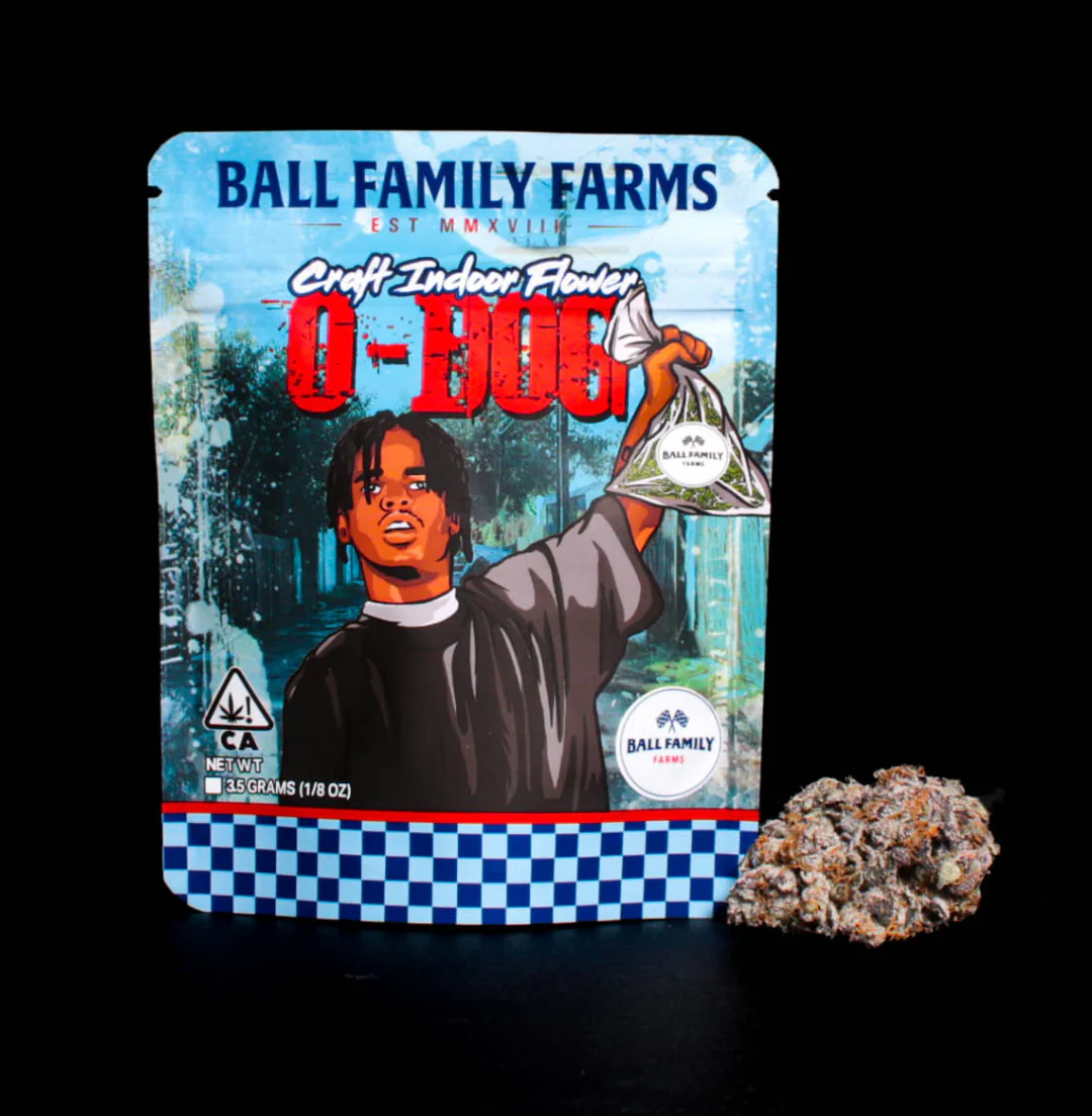 Ball Family Farms - O-Dog - 4g Flower