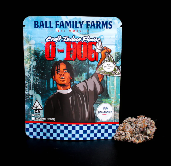 Ball Family Farms - O-Dog - 4g Flower