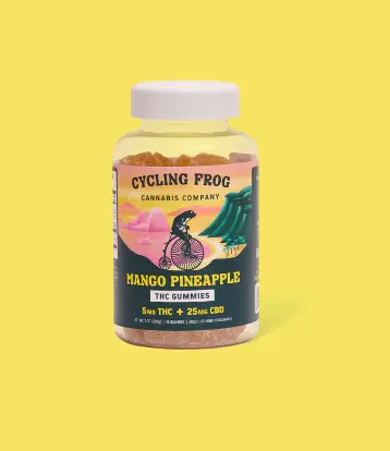 CF THC + CBD Mango Pineapple 5:1 Gummies, 40ct.