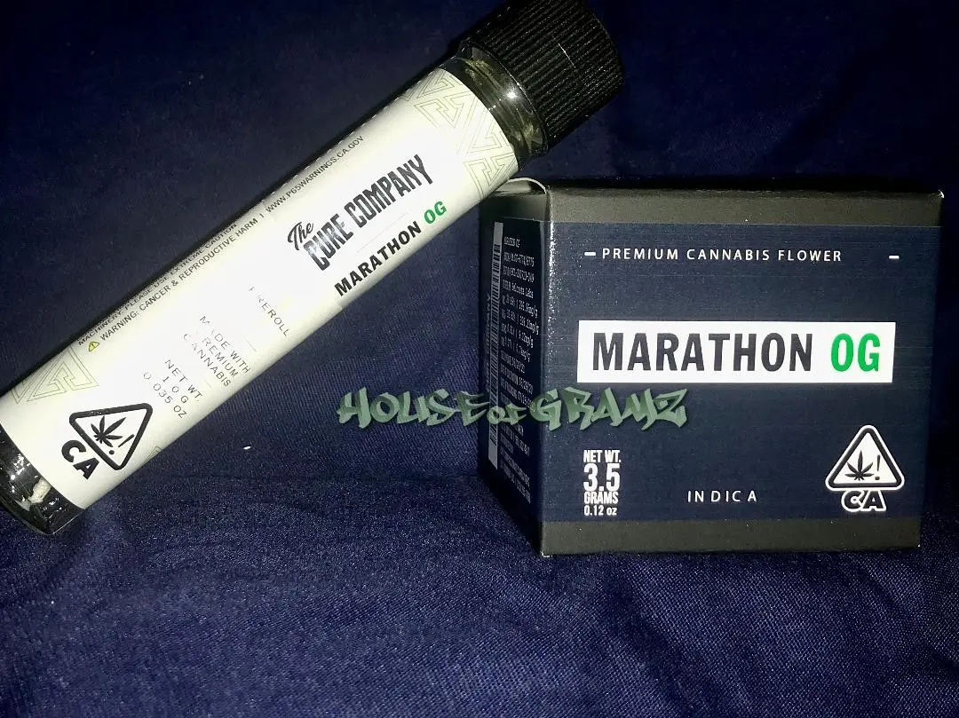 The Cure Company - Marathon OG - 1g Pre- Roll