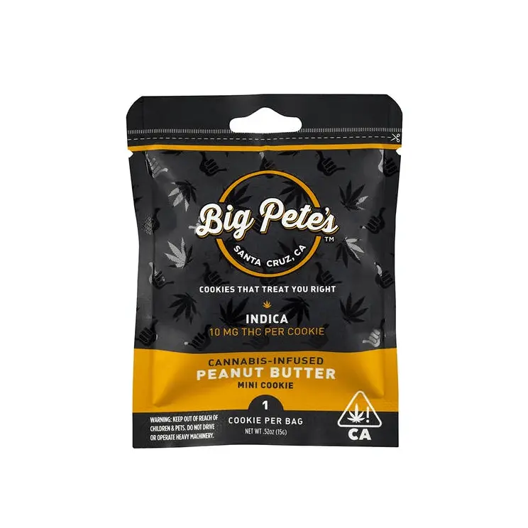 Big Pete's Peanut Butter Cookie Indica 10mg