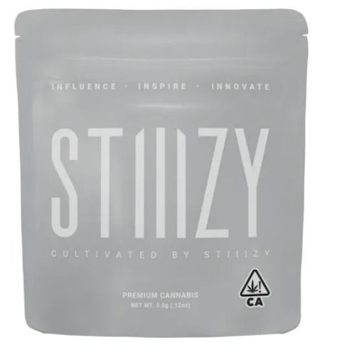 Stiiizy White Gusherz Grey Bag 3.5g