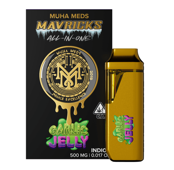 Muha | AIO Vape | .5g | Hash Rosin | Garlic Jelly