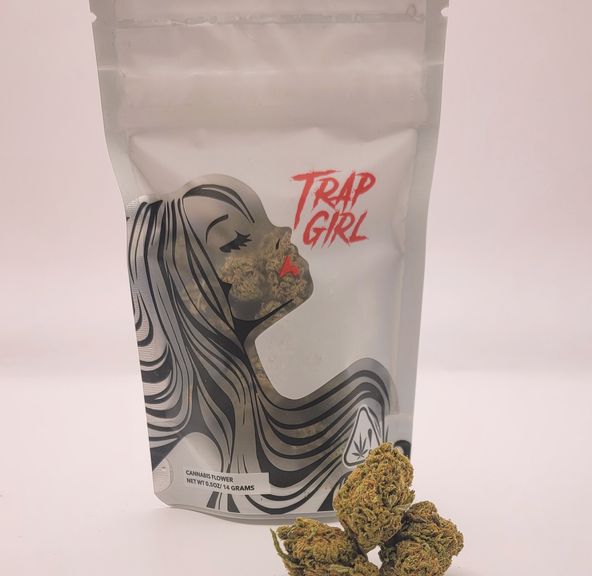 *Deal! $75 1/2 oz. Blue Dynamite (29.64%/Indica) - Trap Girl