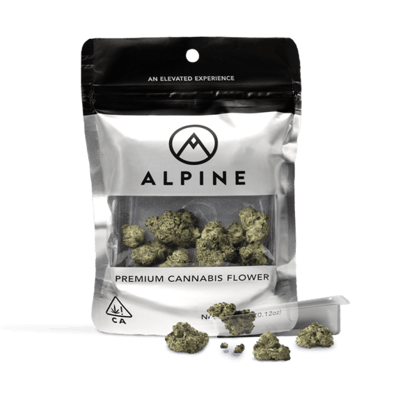 1. Alpine 3.5g Flower - Quality 9/10 - Pebble Pie (~31% THC) *SALE*