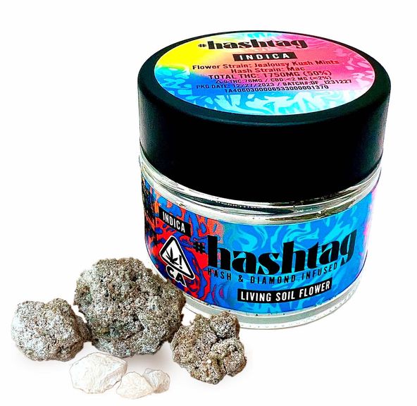 #hashtag - Grape Gas x Dosidos - Hash & Diamond Infused Flower 3.5g