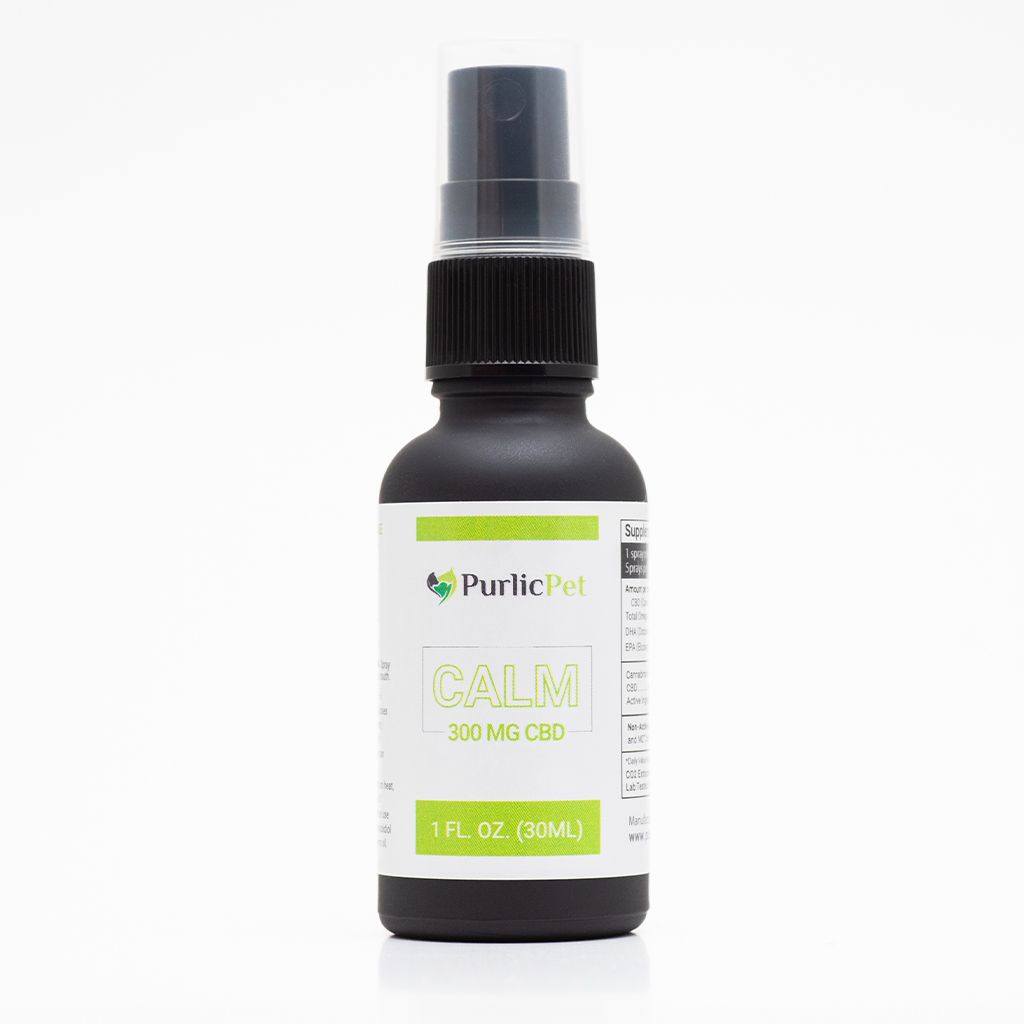300mg CBD Pet Remedy Spray by Purlic