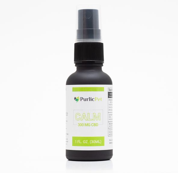 300mg CBD Pet Remedy Spray by Purlic