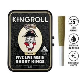 Banana OG Royale Short Kings 5pk Infused Pre Rolls 2.5g 2.50 g