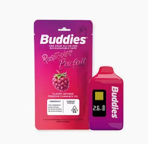 Buddies AIO Vape Raspberry Parfait 1g
