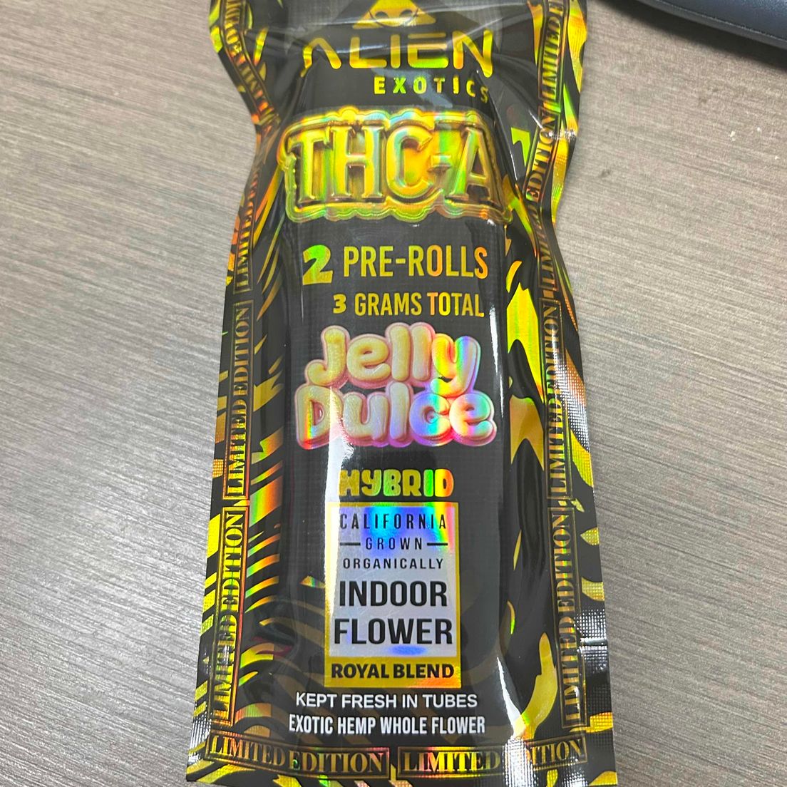 Alen Royal Exotics THCA 2pk Pre-Roll - Jelly Dulce