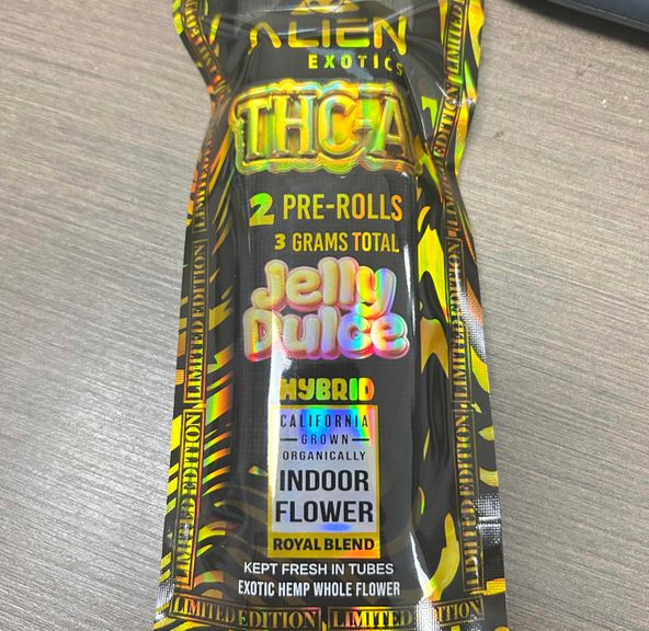 Alen Royal Exotics THCA 2pk Pre-Roll - Jelly Dulce
