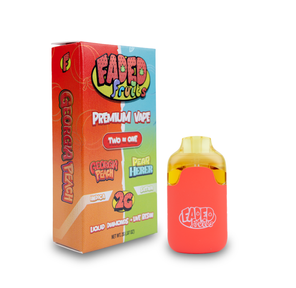 Faded Fruits Liquid Diamonds & Live Resin Disposable 2g - Georgia Peach (I) x Pear Herer (S)