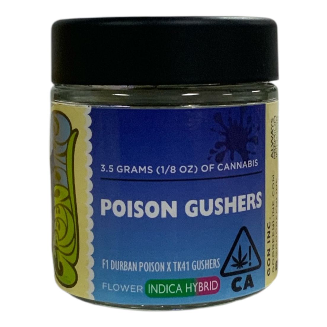 Greenline - Poison Gushers 3.5g Flower