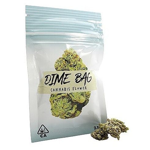 Dime Bag | Bud | Gelato | 3.5g | Hybrid | 28.77% THC
