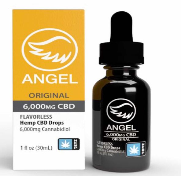 Angel Flavorless CBD Tincture: 6000mg