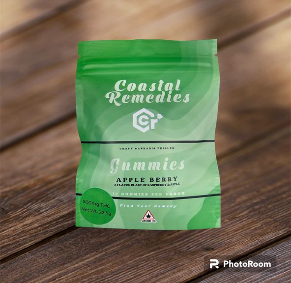 Apple Berry Gummies - 500mg