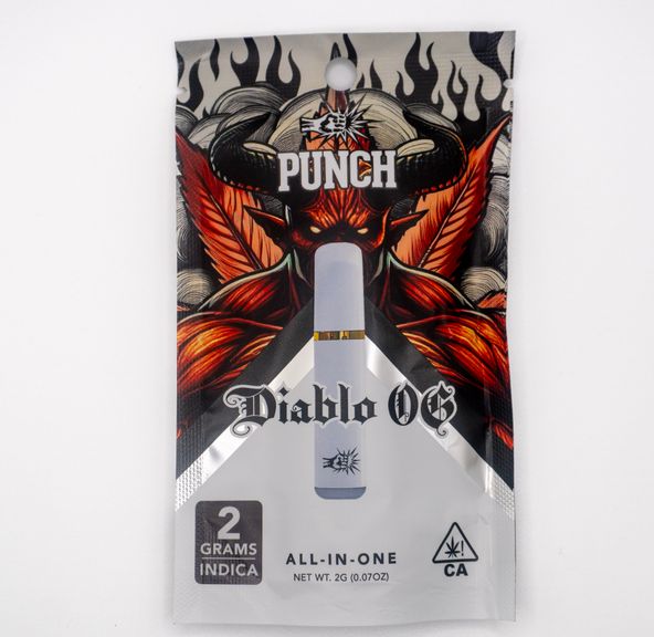 Punch - 2g Distillate AIO - Diablo OG (2g)