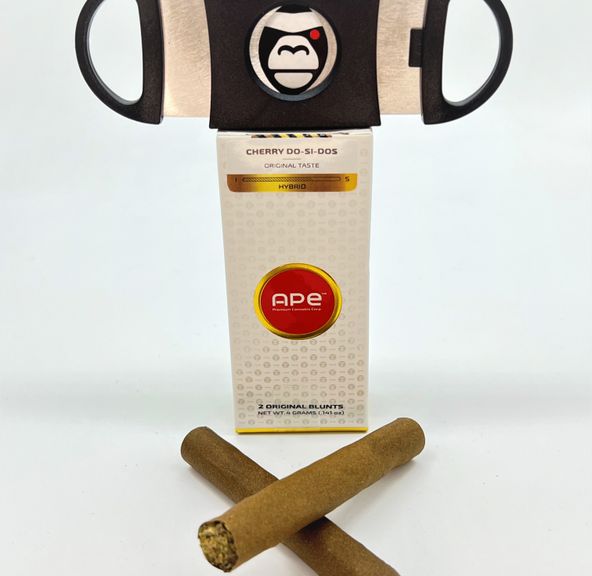 Cherry Dosidos (hybrid) **INDOOR** - 4g Blunt 2-pack (THC 25%) by APE **Buy 2 for $60**