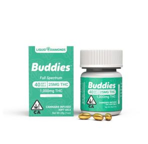 BUDDIES SOFT GEL LR - HYBRID 25MG (40CT)