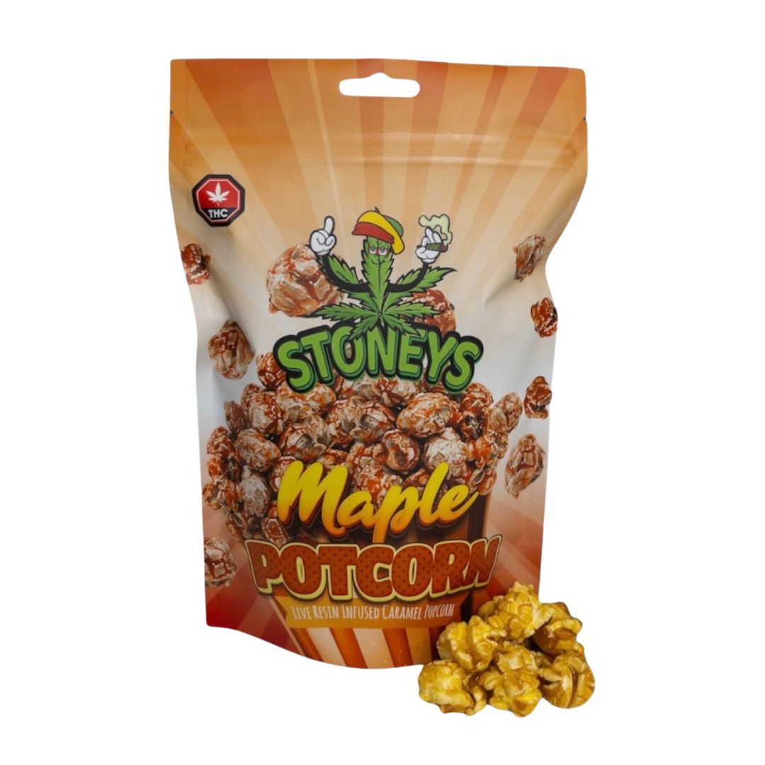 100mg THC Infused Maple PotCorn by Stoneys