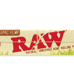 RAW ORGANIC HEMP ROLLING PAPERS KING SIZE SLIM