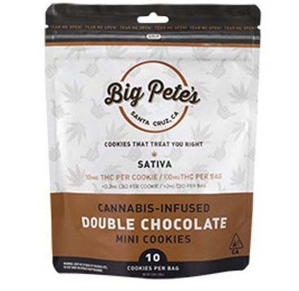 [Big Petes Treats] THC Cookies - 100mg - Double Chocolate (S)