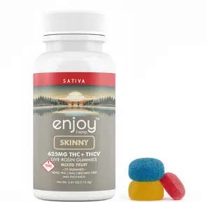 Enjoy THC + THCV Skinny Gummies - 25ct