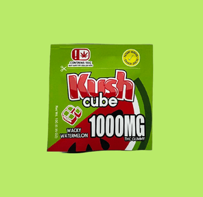 KUSH CUBE WACKY WATERMELON GUMMY 1000MG