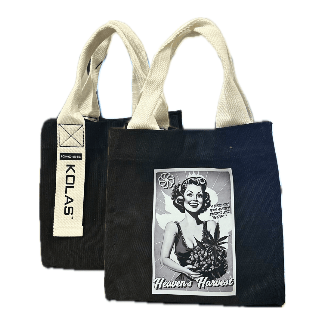 Kolas Branded Heaven's Harvest Mini Tote Bag Black