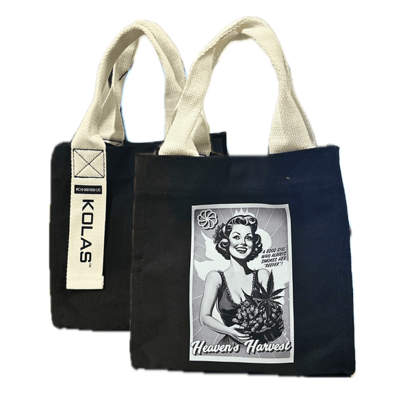 Kolas Branded Heaven's Harvest Mini Tote Bag Black