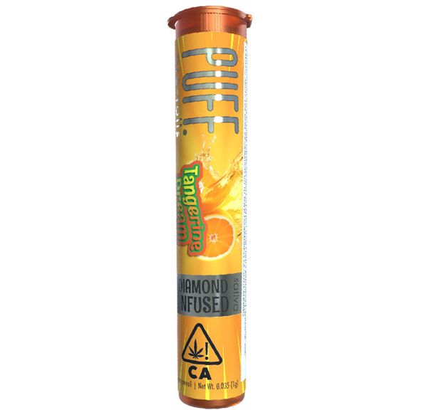 PUFF- TANGERINE DREAM 1G DIAMOND INFUSED PREROLL